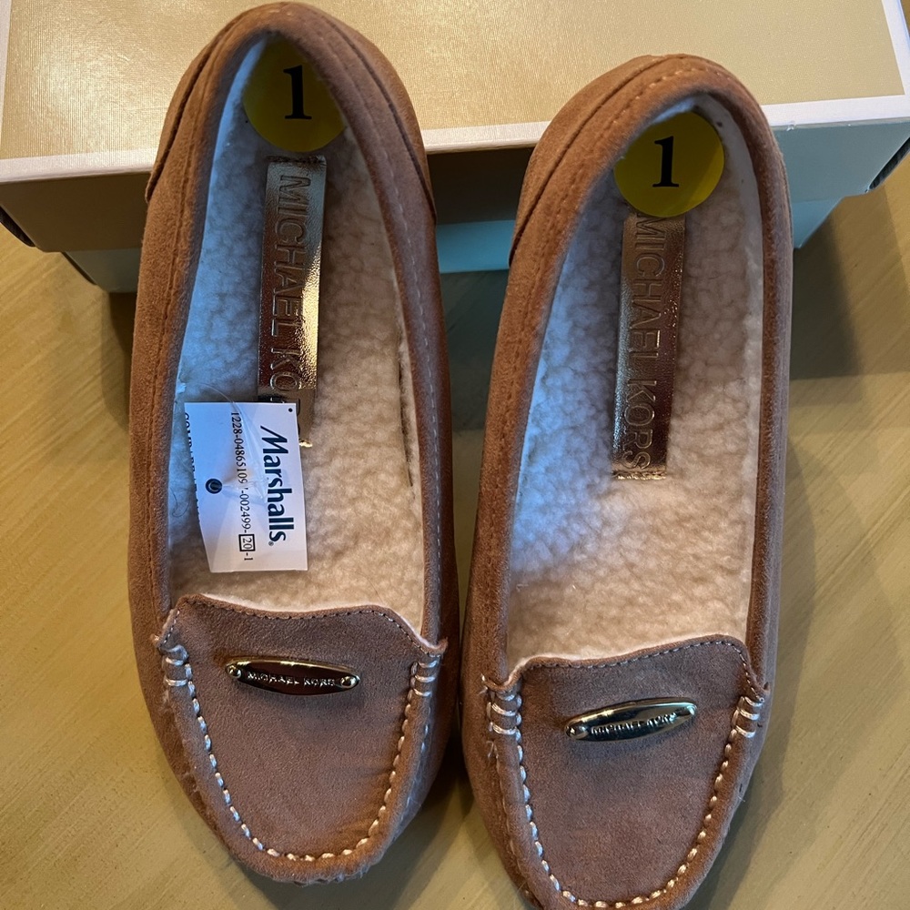 Michael Kors suede moccasins